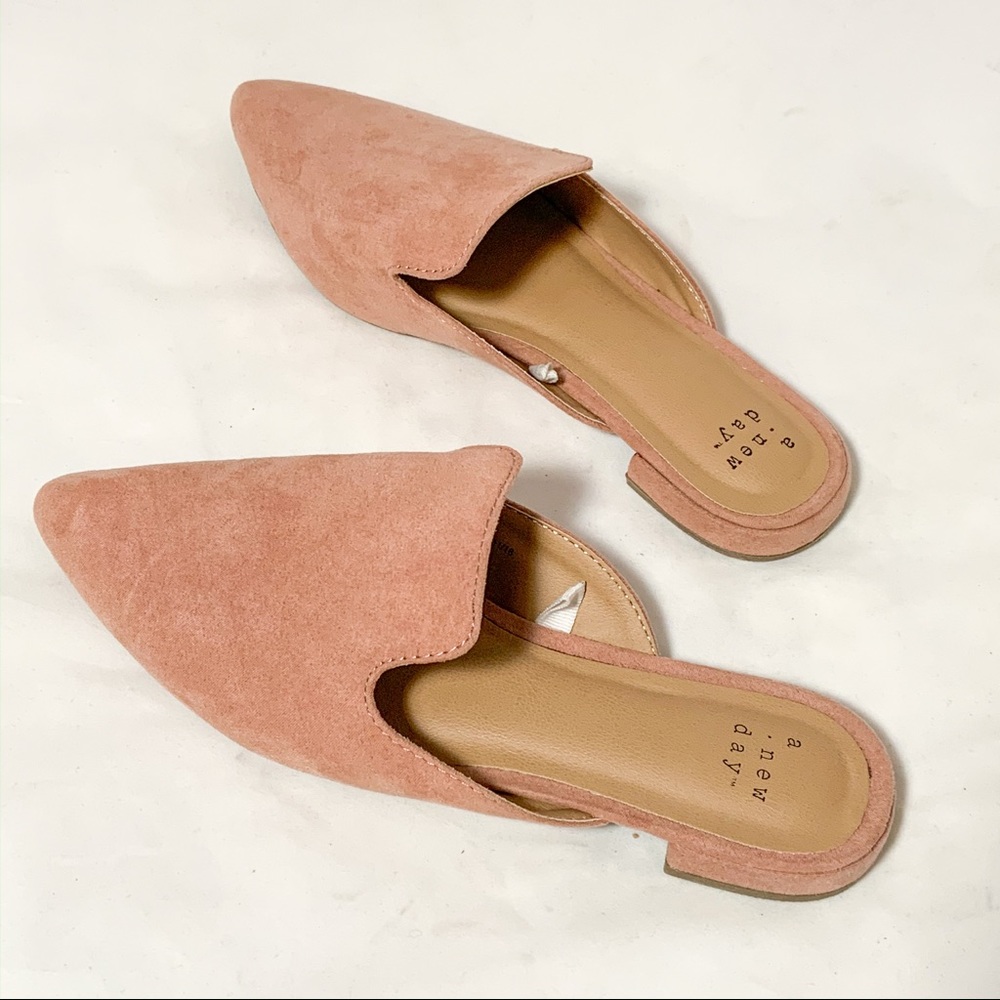 Blush Slip-On Mule